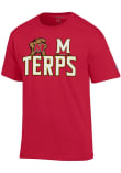 Main image for Maryland Terrapins Red Champion Terps Short Sleeve T Shirt