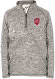 Main image for Youth Grey Indiana Hoosiers Mathew Long Sleeve Quarter Zip