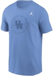 Main image for Houston Cougars Light Blue Nike Circle Logo Jordan Short Sleeve T Shirt