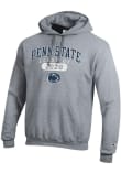 Main image for Mens Penn State Nittany Lions Grey Champion Class of 2028 Powerblend Hooded Sweatshirt
