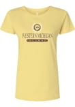 Main image for Western Michigan Broncos Yellow Summit Sportswear Alumni Short Sleeve T-Shirt