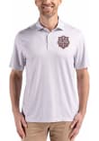 Main image for Mens Indiana Hoosiers Grey Cutter and Buck 2025 CFP National Champions Pike Diamond Dot Short Slee..