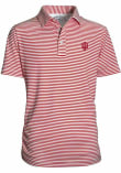 Main image for Youth Red Indiana Hoosiers Carson Short Sleeve Polo Shirt