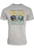 Main image for Michigan State Spartans Grey Heather Blue 84 Football vs Toledo Rockets Short Sleeve T Shirt