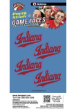 Main image for Crimson Indiana Hoosiers 4pk Waterless Tattoo