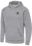 Main image for Mens Kent State Golden Flashes Grey Antigua Victory Hooded Sweatshirt