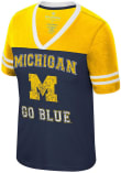 Main image for Michigan Wolverines Blue Colosseum Grows Together Short Sleeve T-Shirt