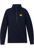 Main image for Womens Michigan Wolverines Navy Blue lululemon Scuba Funnel Qtr Zip