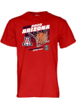 Main image for Arizona Wildcats Red Blue 84 2026 Men's Basketball Final Four Bound Short Sleeve T Shirt