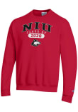 Main image for Mens Northern Illinois Huskies Red Champion Pill Class of 2028 Powerblend Crew Sweatshirt