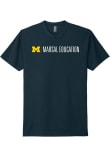 Main image for Michigan Wolverines Marsal School of Education Short Sleeve T Shirt - Navy Blue