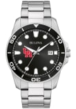 Main image for Houston Cougars Bulova Sport Stainless Steel Mens Watch - Silver