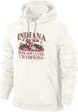 Main image for Mens Natural Indiana Hoosiers 2026 Rose Bowl Champions Hooded Sweatshirt