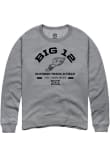 Main image for Mens Big 12 Graphite Summit Sportswear 2026 Outdoor Track & Field Championship Crew Sweatshirt