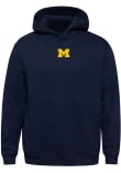 Main image for Mens Michigan Wolverines Navy Blue lululemon Steady State Pullover Hoodie Hooded Sweatshirt