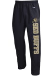 Main image for Mens Colorado Buffaloes Black Champion Open Bottom Sko Buffs Wordmark Sweatpants