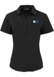 Main image for Womens Big Ten Black Cutter and Buck Forge Eco Polo Short Sleeve Polo Shirt