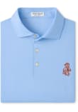 Main image for Mens Houston Cougars Light Blue Peter Millar Hugo Short Sleeve Fashion Polo