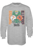 Main image for Mens Illinois Fighting Illini Grey Blue 84 2025 Music City Bowl Tee