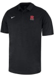 Main image for Mens Rutgers Scarlet Knights Black Nike Heather Short Sleeve Polo Shirt