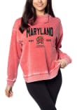 Main image for Womens Red Maryland Terrapins Junior Crew Sweatshirt
