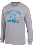Main image for Mens Buffalo Bulls Grey Champion Softball Jersey Tee