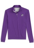 Main image for Johnnie O K-State Wildcats Mens Purple Motion Willie Long Sleeve Qtr Zip Pullover