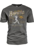 Main image for Iowa Hawkeyes Black Blue 84 Big Ten Baseball Short Sleeve T Shirt