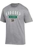 Main image for Ohio Bobcats Grey Champion Pill Box Alumni Jersey Short Sleeve T Shirt