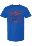 Main image for Melvin Council Jr. Summit Sportswear Mens Blue Kansas Jayhawks Caricature Style Fashion Player T S..