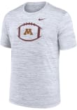 Main image for Minnesota Golden Gophers White Nike Primary Logo Short Sleeve T Shirt