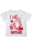 Main image for Infant Maryland Terrapins White Vive La Fete Excavator Short Sleeve T-Shirt