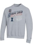 Main image for Mens Illinois Fighting Illini Grey Champion MBB Final Four 2026 Powerblend Crew Sweatshirt