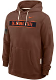 Main image for Mens Oklahoma State Cowboys Brown Nike Military Appreciation DriFit Hooded Sweatshirt