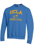 Main image for Mens UCLA Bruins Light Blue Champion Swimming & Diving Icon Powerblend Crew Sweatshirt