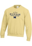 Main image for Mens Michigan Wolverines Yellow Gear For Sports 2026 Men's Basketball National Champions Embroider..
