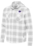 Main image for Mens K-State Wildcats Grey Antigua Arranged Light Weight Jacket