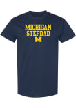 Main image for Michigan Wolverines Stepdad Short Sleeve T Shirt - Navy Blue