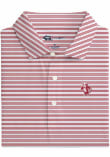 Main image for Mens Indiana Hoosiers Crimson Onward Reserve Club House Stripe Short Sleeve Fashion Polo
