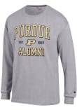 Main image for Mens Purdue Boilermakers Grey Champion Est Alumni Jersey Tee