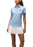 Main image for Womens Arizona Wildcats Light Blue Greyson Scarlett Short Sleeve Polo Shirt Elevated