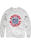 Main image for Mens Arizona Wildcats Ash Charlie Hustle Varsity Arch Fashion Sweatshirt