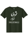 Main image for Youth Michigan State Spartans Green Summit Sportswear Sparty Playing Volleyball Short Sleeve T-Shi..