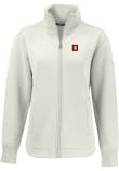 Main image for Womens Indiana Hoosiers White Cutter and Buck Roam Light Weight Jacket