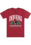 Main image for Indiana Hoosiers Crimson Homefield 2025 CFP National Championship Bound Short Sleeve T Shirt