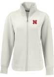 Main image for Womens Nebraska Cornhuskers White Cutter and Buck Roam Light Weight Jacket