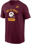 Main image for Nike Minnesota Golden Gophers Maroon Football Football Helmet Core Short Sleeve T Shirt