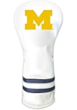 Main image for White Michigan Wolverines Vintage Fairway Golf Headcover