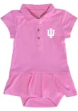 Main image for Baby Girls Pink Indiana Hoosiers Caroline Short Sleeve Dress