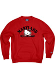 Main image for Womens Maryland Terrapins Red Blue 84 Quick Look Crew Sweatshirt